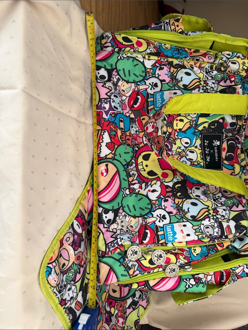 tokidoki Ju-Ju-Be Multicolor Cartoon Print Baby Bag - Picture 10 of 12